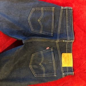 Levi’s Premium 511 Navy Blue Jeans